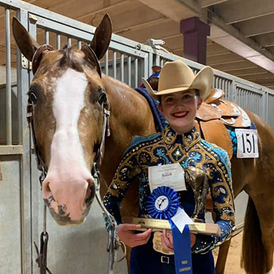 World Show Blue Ribbon Trophy