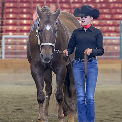 Jenna and Horse Rio