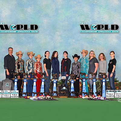 Deerfield Farm 2020 World Show Equestrian Team Portrait