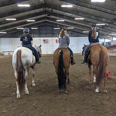 Deerfield Farm Equestrian Team Showing 2021 Trainer's Invitational
