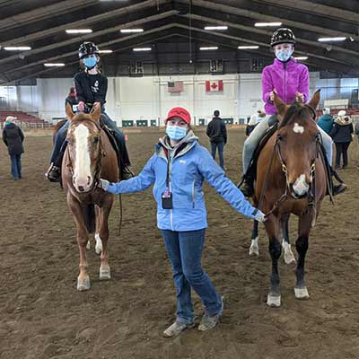 Deerfield Farm Show Team With Coach Katie 2021 Trainer's Invitational