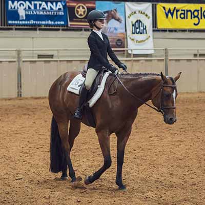 Deerfield team member Anya at 2022 World Show